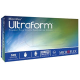 Ultraform® Exam Glove Small NonSterile Nitrile Standard Cuff Length Textured Fingertips Blue Not Rated (816698_CS) 3000/CS