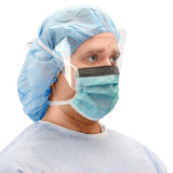 Cardinal Health™ Surgical Mask Anti-fog Foam ASTM Level 3 Tie Closure One Size Fits Most (296227_CS) 300/CS