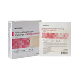 McKesson Foam Dressing 6 X 6 Inch With Border Film Backing Acrylic Adhesive Square Sterile (1138299_CS) 100/CS