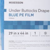 McKesson Obstetrics / Gynecology Drape Under Buttocks Drape 29 W X 44 L Inch Sterile (1101252_PK) 1/PK