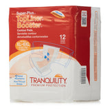 Tranquility® Top Liner® Contour Booster Pad 14 X 32 Inch Heavy Absorbency Super Absorbent Core One Size Fits Most (722310_BG) 12/BG