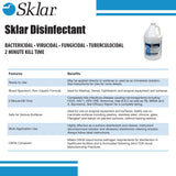 Sklar® Surface Disinfectant Alcohol Based Manual Pour Liquid 1 gal. Jug Alcohol Scent NonSterile (241095_GL) 1/GL