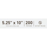McKesson Argent™ Sure-Check® Sterilization Pouch Ethylene Oxide (EO) Gas / Steam 5-1/4 X 10 Inch Transparent / Blue Self Seal Paper / Film (524880_BX) 200/BX