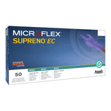 Supreno® EC Exam Glove Large NonSterile Nitrile Extended Cuff Length Textured Fingertips Blue Chemo Tested / Fentanyl Tested (445999_CS) 500/CS