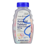 Foster & Thrive™ Antacid 750 mg Strength Chewable Tablet 96 per Bottle (1235090_BT) 1/BT