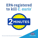 Clorox Healthcare® Surface Disinfectant Cleaner Premoistened Hydrogen Peroxide Based Manual Pull Wipe 155 Count Canister Unscented NonSterile (853530_CT) 1/CT