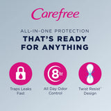 Carefree® actifresh® Panty Liner Thin Light Absorbency (1193244_BG) 22/BG
