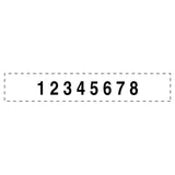 Trodat® Professional Self-Inking Numberer, Eight Bands/Digits, Type Size: 2, Black (USST5558) Each