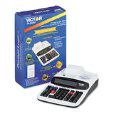 Victor® PL8000 One-Color Prompt Logic Printing Calculator, Black Print, 8 Lines/Sec (VCTPL8000) Each
