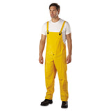 Anchor Brand® 3-Pc Rainsuit, Jacket/Hood/Overalls, 0.35 mm, PVC Over Polyester, Yellow, X-Large (101-9000-XL) Each