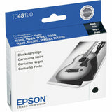 Epson 48 Original Standard Yield Inkjet Ink Cartridge, Black, 450 Pages (EPST048120S) Each
