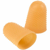 ACCO Rubber Finger Tips, 14 (X-Large), Amber, Dozen (ACC54014) Box of 12
