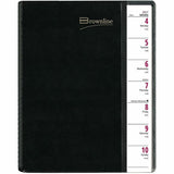 Brownline Pre-Vu Weekly Planner, January 2027 to December 2027, 6 3/4" x 8 1/2" (REDCB920BLK) Each