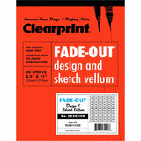 Clearprint Isometric Grid Paper Pad, Letter, 30 Sheets, 20 lb Basis Weight, Letter, 8 1/2" x 11" (CLE932811ISO) Each