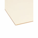 Smead 1/3 Tab Cut Letter Recycled Top Tab File Folder, 8 1/2" x 11", 3/4" Expansion, Manila, 100/Box (SMD10336) Box of 100