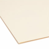 Smead 1/3 Tab Cut Letter Recycled Top Tab File Folder, 8 1/2" x 11", 3/4" Expansion, Manila, 100/Box (SMD10336) Box of 100