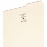 Smead 1/3 Tab Cut Legal Recycled Top Tab File Folder, 8 1/2" x 14", 3/4" Expansion, Manila, 100/Box (SMD15337) Box of 100