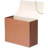 Smead TUFF Letter Recycled File Wallet, 12 3/8" x 10", 7" Expansion, Redrope, 5/Box (SMD71165BX) Box of 5