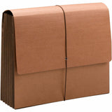 Smead TUFF Letter Recycled File Wallet, 12 3/8" x 10", 7" Expansion, Redrope, 5/Box (SMD71165BX) Box of 5