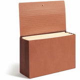 Smead Legal Recycled File Wallet, 15 3/8" x 10", 7" Expansion, Redrope, 5/Box (SMD71167BX) Box of 5