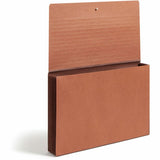 Smead Legal Recycled File Wallet, 15 3/8" x 10", 7" Expansion, Redrope, 5/Box (SMD71167BX) Box of 5