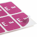 Smead AlphaZ Color-Coded Second Letter Alphabetical Labels, E, 1 x 1.63, Purple, 10/Sheet, 10 Sheets/Pack (SMD67175) Pack of 100
