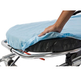 Graham Medical® Stretcher Sheet Fitted 30 X 72 Inch Blue Nonwoven Disposable (881749_CS) 50/CS