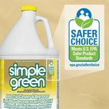 Simple Green Industrial Cleaner/Degreaser, 128 fl oz (4 quart), Lemon Scent (SMP14010EA) Each