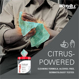 Wypall PowerClean ProScrub Heavy Duty Wet Towels, Citrus, 50/Tub (KCC58310EA) Each