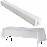 Genuine Joe Banquet-Size Plastic Tablecover, 300 ft Length x 40" Width, Plastic, White (GJO10324) Each