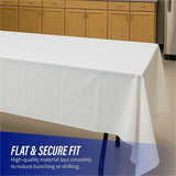 Genuine Joe Banquet-Size Plastic Tablecover, 300 ft Length x 40" Width, Plastic, White (GJO10324) Each