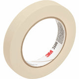 Highland Economy Masking Tape, 60 yd Length x 0.71" x 4.4 mil Thickness, 3" Core, 12/Pack (MMM260018APK) Pack of 100