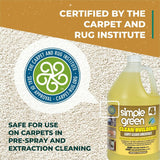 Simple Green Clean Building Carpet Cleaner Concentrate, 128 fl oz (4 quart) (SMP11201EA) Each