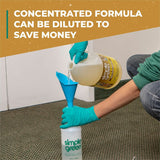 Simple Green Clean Building Carpet Cleaner Concentrate, 128 fl oz (4 quart) (SMP11201EA) Each