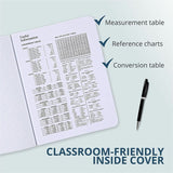 Roaring Spring Graph Ruled Hard Cover Composition Book, 80 Sheets, 160 Pages (ROA77227) Each