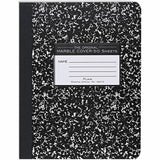 Roaring Spring Unruled Hard Cover Composition Book, 50 Sheets, 100 Pages (ROA77260) Each
