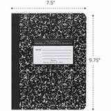 Roaring Spring Unruled Hard Cover Composition Book, 50 Sheets, 100 Pages (ROA77260) Each