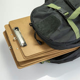 Officemate Low-profile Clipboard, 1" Clip Capacity, 9" x 12 1/2" Sheet Size, Hardboard, Brown (OIC83219) Each