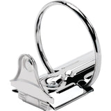 Business Source Round-ring View Binder, 1/2", Letter, 8 1/2" x 11", 125 Sheet Capacity, Black (BSN09950) Each