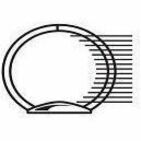 Business Source Round-ring View Binder, 1", Letter, 8 1/2" x 11", 225 Sheet Capacity, White (BSN09953) Each