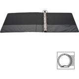 Business Source Round-ring View Binder, 1 1/2", Letter, 8 1/2" x 11", 350 Sheet Capacity, Black (BSN09954) Each