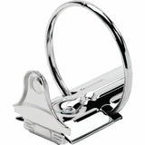 Business Source Round-ring View Binder, 1 1/2", Letter, 8 1/2" x 11", 350 Sheet Capacity, White (BSN09955) Each