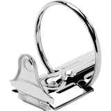 Business Source Round-ring View Binder, 2", Letter, 8 1/2" x 11", 475 Sheet Capacity, White (BSN09957) Each