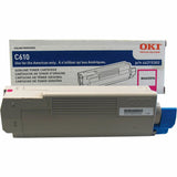 Oki Original LED Toner Cartridge, Magenta, 6000 Pages (OKI44315302) Each