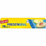 Glad 70 Square Foot Press'n Seal Food Plastic Wrap, 11.80" x 71.10 ft (CLO70441EA) Each