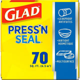 Glad 70 Square Foot Press'n Seal Food Plastic Wrap, 11.80" x 71.10 ft (CLO70441EA) Each