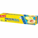 Glad 70 Square Foot Press'n Seal Food Plastic Wrap, 11.80" x 71.10 ft (CLO70441EA) Each