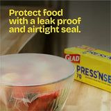 Glad 70 Square Foot Press'n Seal Food Plastic Wrap, 11.80" x 71.10 ft (CLO70441EA) Each