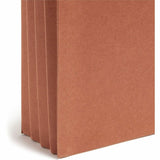 Smead Straight Tab Cut Letter Recycled File Pocket, 8 1/2" x 11", 3 1/2" Expansion, Redrope, 25/Box (SMD73610) Box of 25