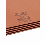 Smead Straight Tab Cut Letter Recycled File Pocket, 8 1/2" x 11", 3 1/2" Expansion, Redrope, 25/Box (SMD73610) Box of 25